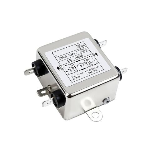 مرشح طاقة التيار المتردد أحادي الطور CW3 CW4L2 10A 20A 30A-S/T AC220V مرشح مرحلة واحدة (CW4L2-20A -R 20A سطح المكتب الطرفي) in Kuwait