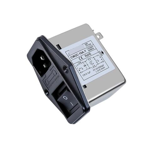 مرشح طاقة التيار المتردد أحادي الطور CW3 CW4L2 10A 20A 30A-S/T AC220V مرشح مرحلة واحدة (CW4L2-20A -R 20A سطح المكتب الطرفي) in Kuwait