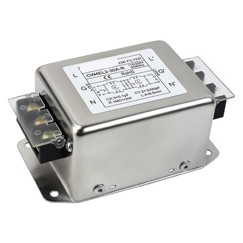 دليل كتلة المحطة الطرفية نوع السكك الحديدية CW4L2-20A-SR 10A20A / 30A-RG مرشح طاقة التيار المتردد أحادي الطور ثنائي المرحلة (CW4EL2-30A -R -4E محطة كبيرة) in Kuwait