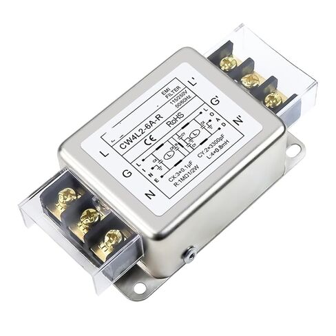 دليل كتلة المحطة الطرفية نوع السكك الحديدية CW4L2-20A-SR 10A20A / 30A-RG مرشح طاقة التيار المتردد أحادي الطور ثنائي المرحلة (CW4EL2-30A -R -4E محطة كبيرة) in Kuwait