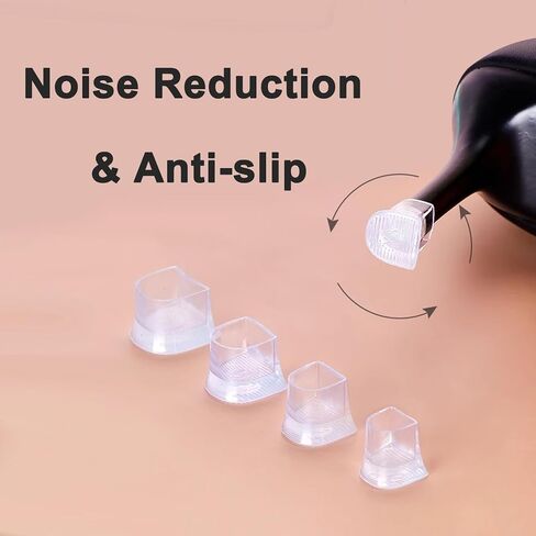 10 Pairs High Heel Protectors, 5 Sizes Heel Stoppers and Repair Cap, 20 Pcs Anti-slip Heel Covers for High Heels in Kuwait