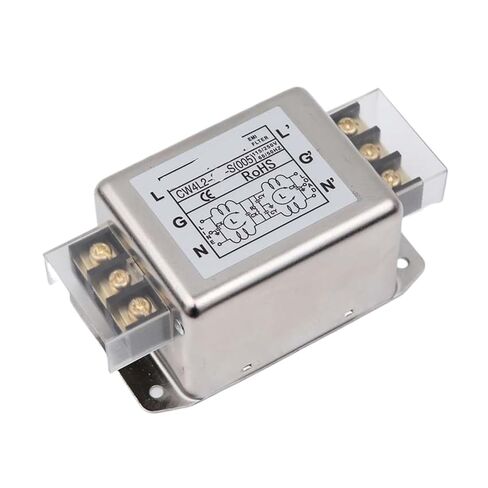 Single-Phase 220V Power Filter CW4L2-3A-S Anti-Interference Screw Solder Terminal Block(Terminal Block CW4L2-3A/6A S-005) in Kuwait