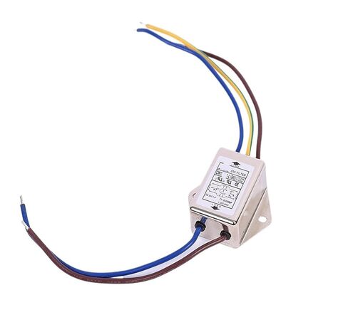 Power Filter 3A 6A 10A Power Purifier DC24V DC CW1B-10A-L Filter DC12V(10A with line DC12V) in Kuwait