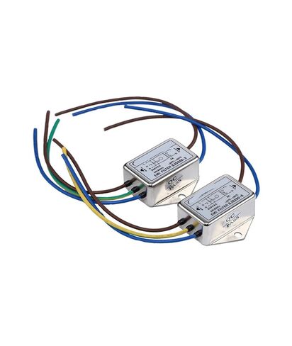 110V DC Filter 6v 12v 24v 36v Single Section Double Section 1A 3A 6A with Wire(6A Single Section with Wire 600VDC) in Saudi Arabia