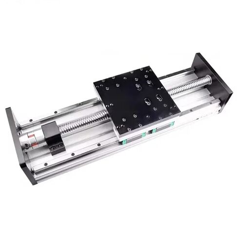 Z axis Motion Table CNC Sliding Stage Travel 100-2000mm HGR15 Linear Guides SFU1605 SFU1610 Ball Screw Support Step Servo Motor(SFU1605 for Nema 23,500mm) in Saudi Arabia