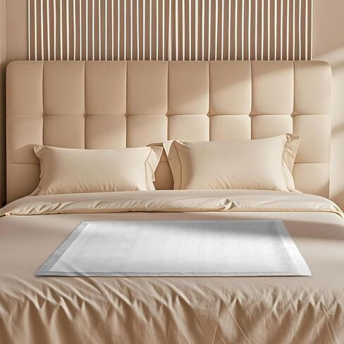 VEVOR Disposable Underpads, 30" x 36" Incontinence Bed Pads, Super Absorbent Chux Pads with 5-Layer Protection for Bed Sofa and Mattress, Protective Bedwetting Pad for Pet Adult Kid Elderly (70-Pack) in Saudi Arabia