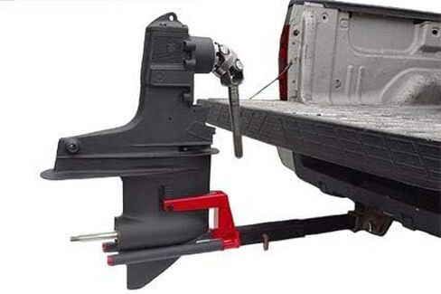 Hitch Mounted Outdrive Service Stand Plus Hitch Extension for Mobile Marine Repairs in Saudi Arabia