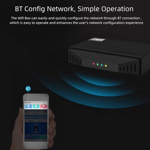 WiFi Box 2.0 مساعد ذكي للطابعة ثلاثية الأبعاد BT، شبكة سحابية لتكوين BT، شريحة سحابية وطباعة/شاشة في الوقت الحقيقي/جهاز تحكم عن بعد بفاصل زمني 8G TF بطاقة متوافقة مع Android iOS in Saudi Arabia