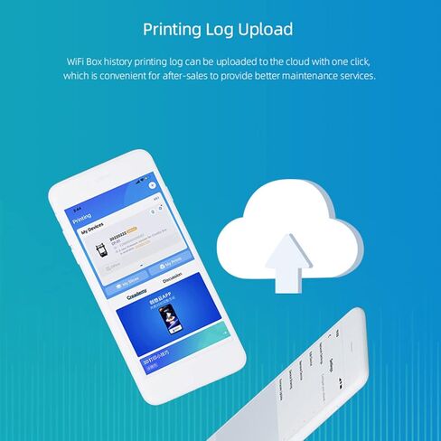 WiFi Box 2.0 مساعد ذكي للطابعة ثلاثية الأبعاد BT، شبكة سحابية لتكوين BT، شريحة سحابية وطباعة/شاشة في الوقت الحقيقي/جهاز تحكم عن بعد بفاصل زمني 8G TF بطاقة متوافقة مع Android iOS in Saudi Arabia