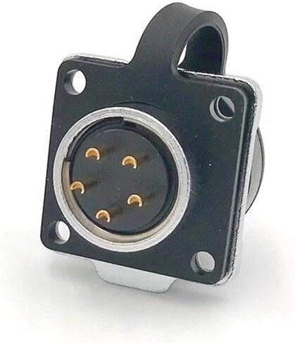5-pin power signal circular connector female outdoor waterproof metal M20 in Saudi Arabia