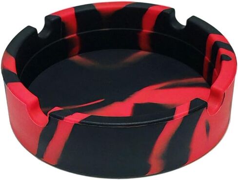 Silicone ashtray - durable and stylish round design, high temperature resistant, perfect for bars, hotels and offices in Saudi Arabia