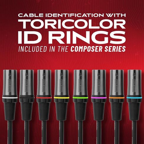 Cableworks by Gator Cases Composer Series Deluxe 25 Foot XLR Microphone Cable, (GCWC-XLR-25) in Saudi Arabia