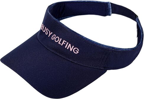 Glove It April Navy Golf Visor - واقي من الشمس خفيف الوزن وجيد التهوية للاعبي الغولف - قابل للتعديل للرجال والنساء in Saudi Arabia