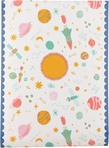 My Mind’s Eye Blue Striped Paper Table Runner – 16 Inch x 120 Inch Decorative Table Runner for Baby Showers Birthday Parties Nautical Theme and Kids Celebrations in Saudi Arabia