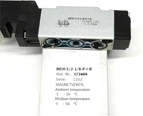 MEH-5/2-1/8-P-I-B 173404 صمام الملف اللولبي الهوائي 1 قطعة in Kuwait