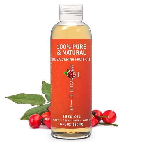 Pursonic Rosehip Oil for Face, Nails, Hair and Skin, 6 Ounce in Kuwait