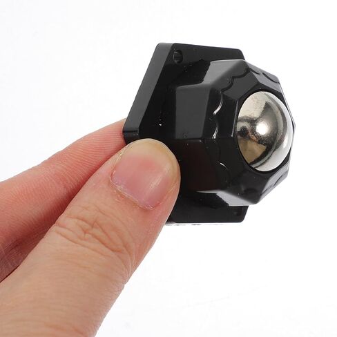 INOOMP 4pcs 20mm Mini Swivel Ball Casters Self-Adhesive Small Caster Wheels for Light Duty Appliances Furniture Trash Bins Quiet Universal Rolling Pulley in Saudi Arabia