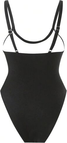 GORGLITTER Women's One Piece Swimsuit Summer Beach Tummy Control Mesh Push Up Bathing Suit Bikini Sexy Slimming Swimwear in Saudi Arabia