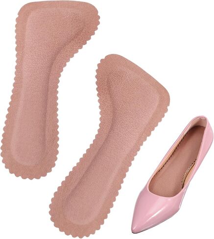 Slip High Heel Insoles for Women Breathable Leather Shoe Cushions Sweat Absorbing Pads for Summer and Foot Pressure Relief in Saudi Arabia