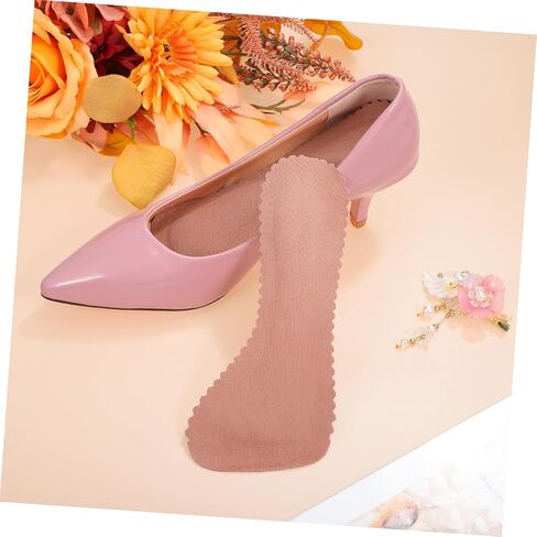 Slip High Heel Insoles for Women Breathable Leather Shoe Cushions Sweat Absorbing Pads for Summer and Foot Pressure Relief in Saudi Arabia