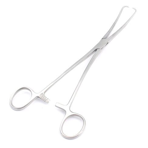 ملقط OdontoMed2011 DUPLAY Tenaculum مقاس 10 بوصة منحني من الدرجة الألمانية ODM in Saudi Arabia