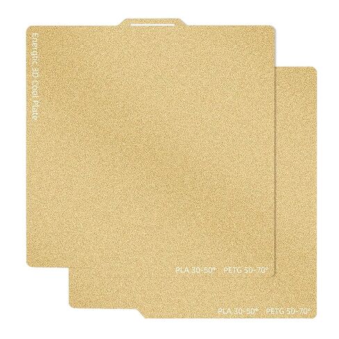 257 * 257mm 2 pcs A1 PEI Build Plate Double Sided Smooth Textured Heated Bed,Flexible Removable Spring Bed Plate for Bambu Lab A1/X1/X1C/X1E/P1P/P1S 3D Printer in Saudi Arabia