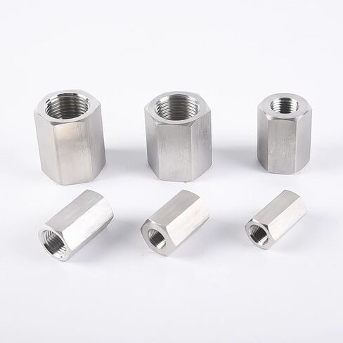 1PC 1/2" NPT Female Thread Stainless Steel Socket High Pressure Pipe Fitting IHNIEAEW in Saudi Arabia