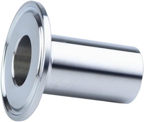 50mm Height 25mm Pipe OD Butt Weld 1.5" Tri Clamp Ferrule SUS304 IHNIEAEW in Saudi Arabia