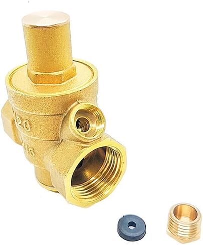 1/2 3/4 1 2 Inch Brass Water Pressure Reducing Maintaining Valve 1Pcs(1-1/4",Valve with Gauge) in Saudi Arabia