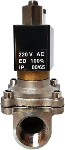 1inch Normallly Opened Solenoid Valve Water Stainless Steel 2 Way Direct Acting 1Pcs(BSP_110VAC) in Saudi Arabia