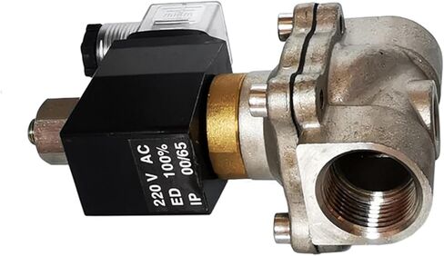 1inch Normallly Opened Solenoid Valve Water Stainless Steel 2 Way Direct Acting 1Pcs(BSP_110VAC) in Saudi Arabia