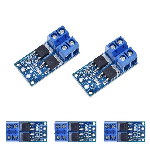 5 قطع وحدة تشغيل مفتاح تشغيل MOSFET مزدوجة عالية الطاقة، تيار مستمر 5 فولت - 36 فولت، 15 أمبير 400 واط، لوحة تحكم PWM 0-20 كيلو هرتز لسرعة المحرك، سطوع LED، مروحة، مضخة، ملف لولبي in Saudi Arabia