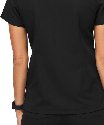 FIGS Catarina One-Pocket Scrub Top for Women - Black, 2XL in Saudi Arabia