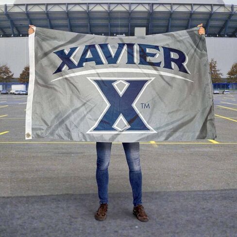 علم جامعي كبير مقاس 3x5 من جامعة Xavier in Kuwait