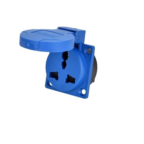 Five-Hole Waterproof Industrial Aviation and Socket Multi-Function 10A European Standard 2 core 16A(16A 3 Hole Surface Mounted) in Saudi Arabia