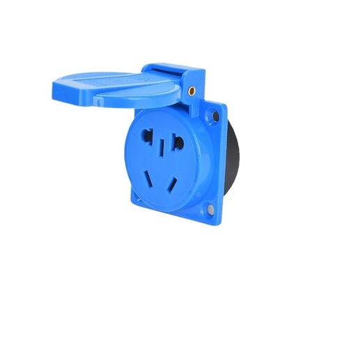 Five-Hole Waterproof Industrial Aviation and Socket Multi-Function 10A European Standard 2 core 16A(16A 3 Hole Surface Mounted) in Saudi Arabia