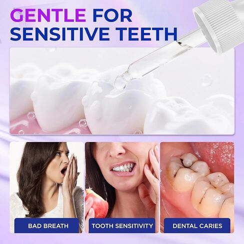 Cavity Healing Tooth Armor: Nano Hydroxyapatite Daily Care Drops for Tooth Surface Support - Gentle Oral Care for Sensitive Teeth Fluoride-Free 2 FL OZ (2.5 FL OZ) in Saudi Arabia