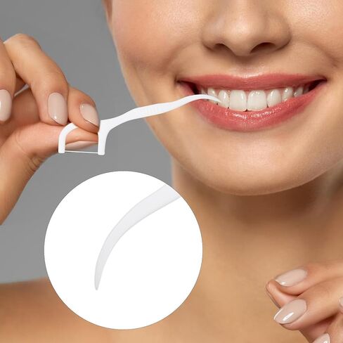 2400 Count Professional Dental Floss Picks for Teeth Travel Pack Bulk, High Toughness Picks Flosser for Adults Teeth Cleaning Dental Flossers for Family, Easy Grip Handle, Tight Space Cleaning in Saudi Arabia