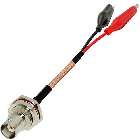 1 قطعة SMA MCX MMCX BNC N TNC UHF ذكر أنثى إلى مشبك التمساح ضفيرة تمديد كابلات سلك اختبار RG316 30 سنتيمتر جديد (UHF أنثى ، 30 سنتيمتر) in Kuwait