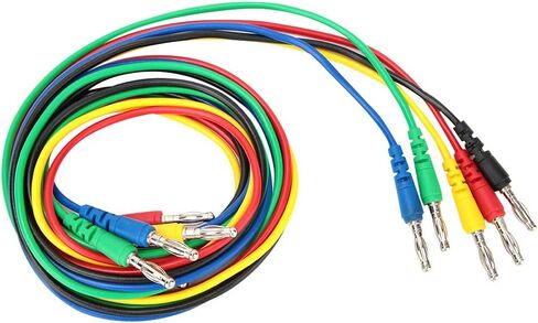 Kikumi P1043 4mm Banana Plug Test Lead Injection Molded Multimeter Wire Cable Male to Male in Kuwait