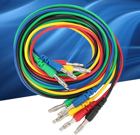 Kikumi P1043 4mm Banana Plug Test Lead Injection Molded Multimeter Wire Cable Male to Male in Kuwait