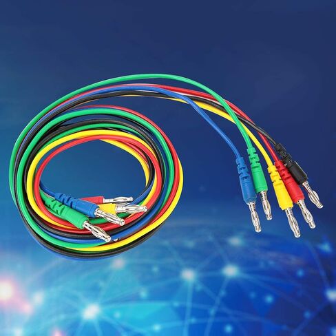 Kikumi P1043 4mm Banana Plug Test Lead Injection Molded Multimeter Wire Cable Male to Male in Kuwait
