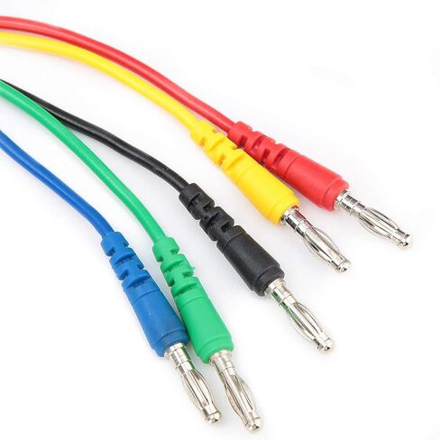Kikumi P1043 4mm Banana Plug Test Lead Injection Molded Multimeter Wire Cable Male to Male in Kuwait