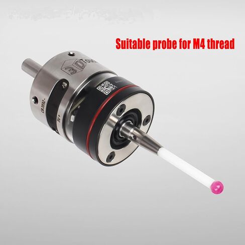XUNKUNER CNC Probe Stylus M4 Thread، رأس كرة روبي 6 مم، طول 50 مم، جذع سيراميك صلب، دقة عالية 0.001 مم لمسبار اللمس CNC وCMM in Kuwait