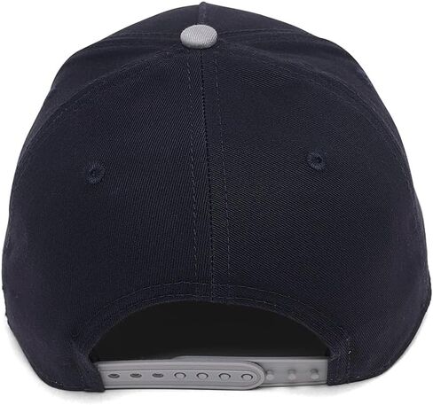 قبعة New Era NY New York Yankees 9FORTY M-Crown Snapback، قبعة قابلة للتعديل باللون الأزرق الداكن والرمادي in Saudi Arabia
