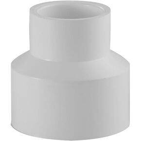 تركيبات أنابيب PVC من سلسلة 429 - اقتران مخفض - الجدول 40 (أبيض) - 2-1/2×2 بوصة (SOC x SOC) / سعة التدفق العالي/السباكة (429-292) (عبوة واحدة) in Kuwait