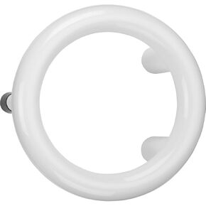 ECO Round Bumper Handle for Divider Diameter 210 mm LA 100 mm Door Handle with Stop Buffer Plastic White in Saudi Arabia