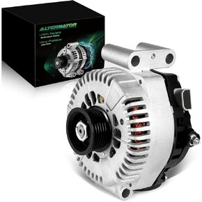 مولد تيار ثابت 4.0 لتر لـ: -Ford Explorer 2002 2003 2004، Explorer Sport Trac 2001-2004 لـ: -Mercury Mountaineer 2001-2004، 12V 130Amp 6-Groove Pulley في اتجاه عقارب الساعة، OE#1L2U-10300-AA (جديد) in Kuwait