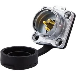 3 pin power connector male socket socket outdoor waterproof IP67 metal in Saudi Arabia
