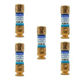 5-Pack جديد FLNR5 FLNR-5A 250Vac تأخير الوقت فيوز، FLNR-5A فئة الحد الحالي RK5 خرطوشة فيوز in Kuwait